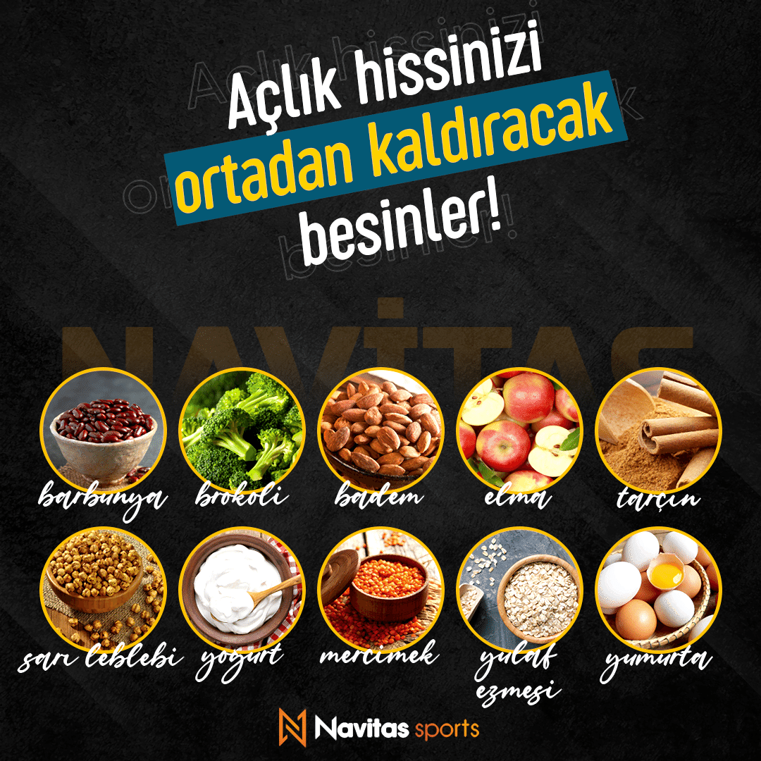 Açlık Hissinizi Ortadan Kaldıracak Besinler !